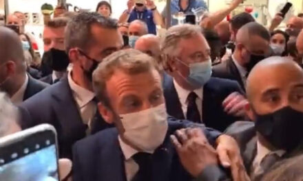 فرانسیسی صدر امینوئل میکروں پر اب انڈا پھینکے جانے کا واقعہ، حملہ آور گرفتار، دیکھیں ویڈیو