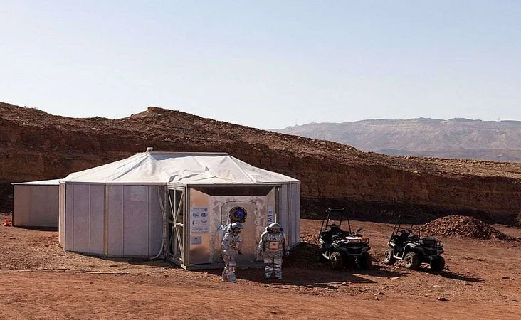 اسرائیل میں تیار کیا گیا مریخ سیارہ جیسا ماحول، 6 سائنسدانوں کی ٹیم خصوصی مشق میں مصروف