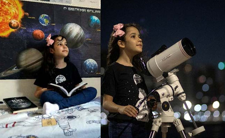 8 سالہ بچی کی صلاحیت سے دنیا حیران، ناسا کے لیے ایسٹیرائیڈ تلاش کرنے کی ذمہ داری نبھا رہی